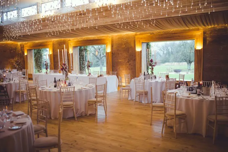 Wedding Reception Winter Weding Style