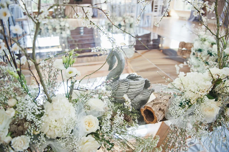 White Winter Wedding Style