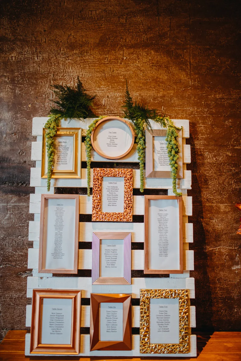 Wedding Table Plan Ideas