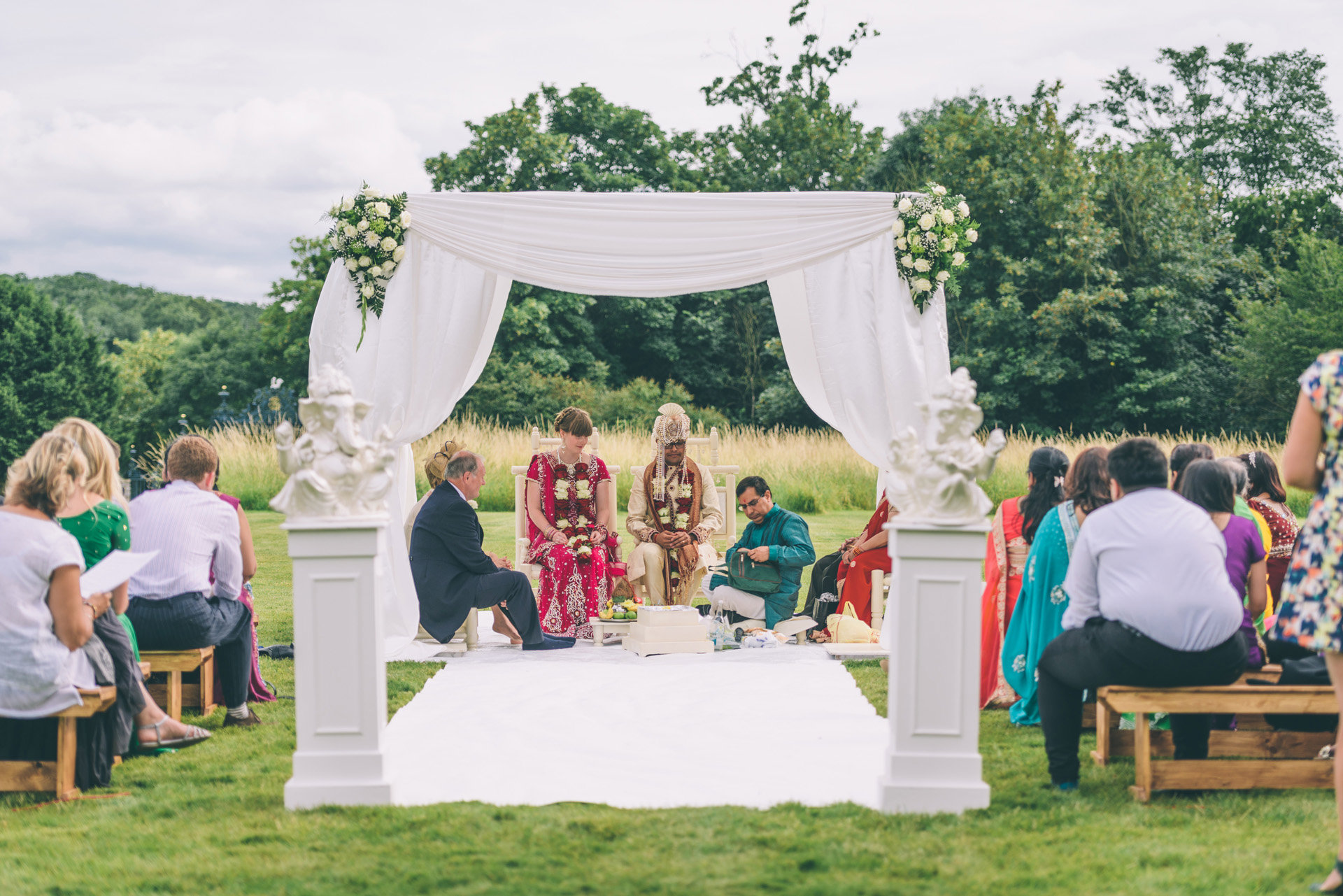 Outdoor Indian Wedding Ceremony
