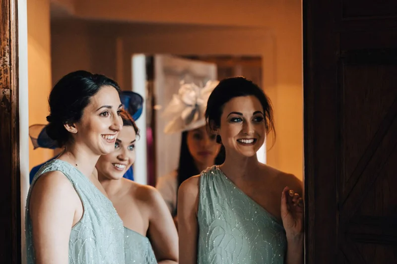Green Sequin Bridesmaids