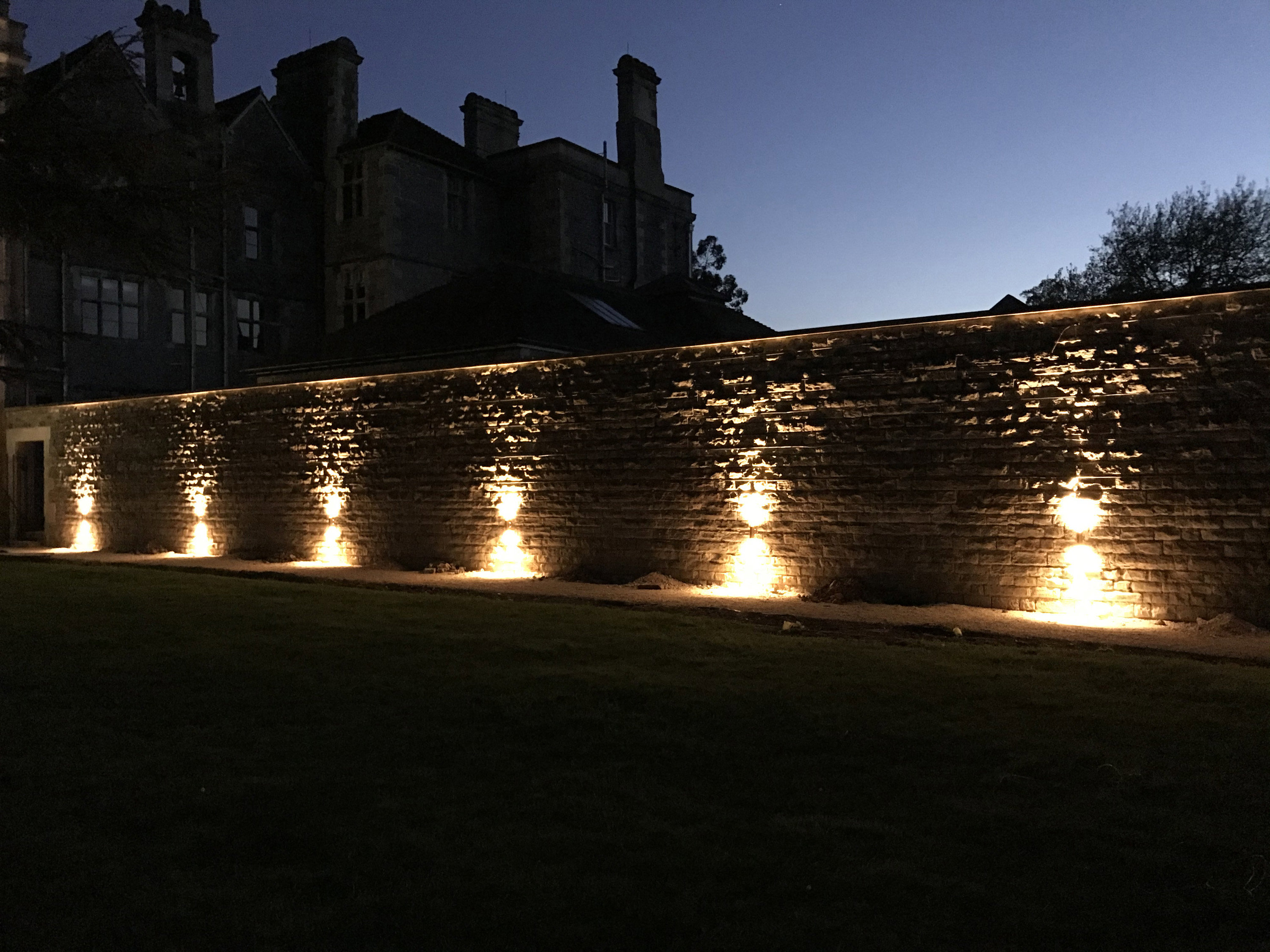 Lighting For Wedding Path
