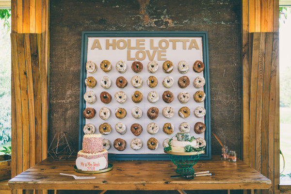 Wedding Donut Wall