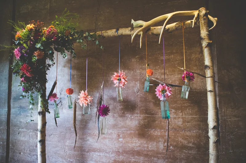 Hanging Flowers Weddings