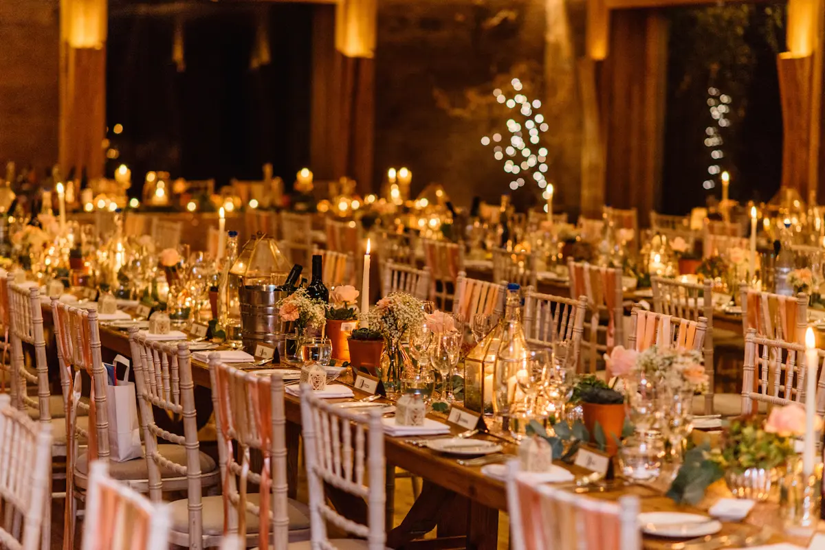 Wedding Tables Banquet Style