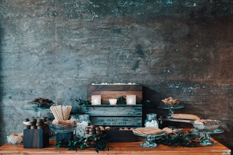 Wedding Smores Table