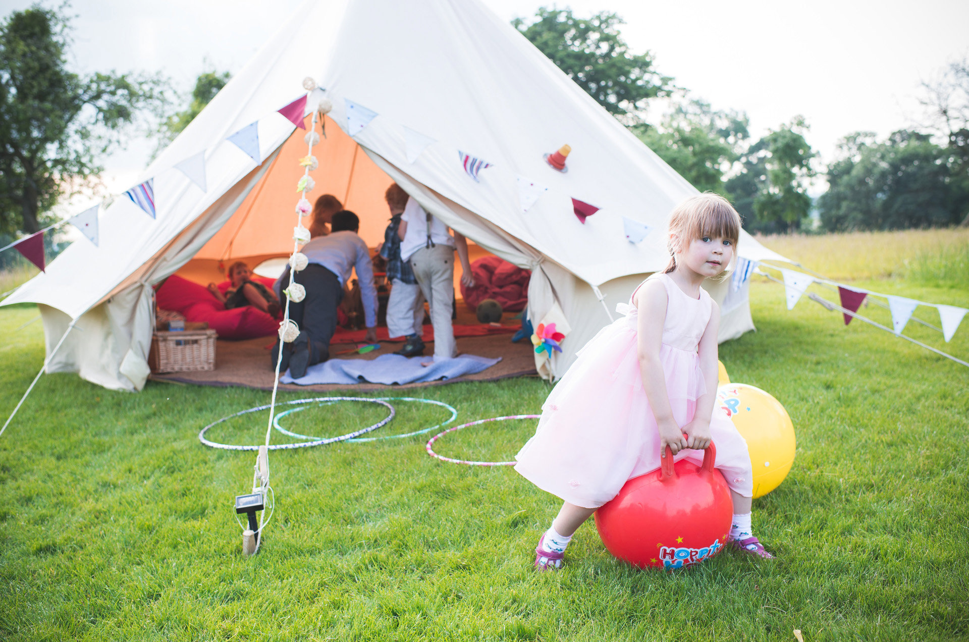 Festival Wedding Kids Area