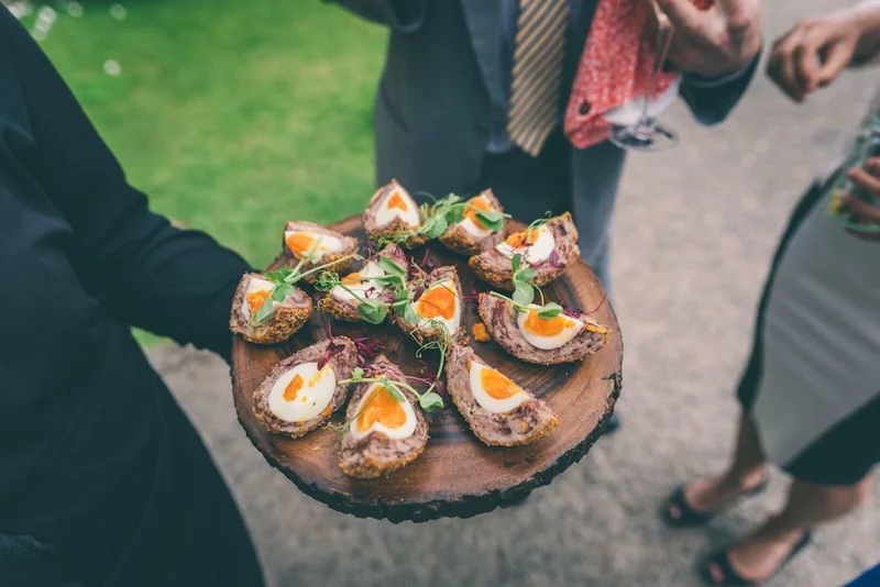 Robtarren Canapes English Wedding Style