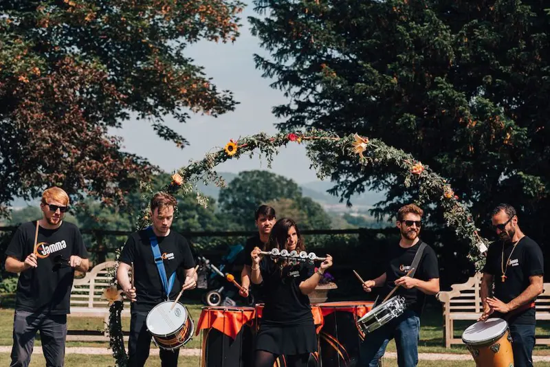 Tom Wedding Samba Band Gloucestershire