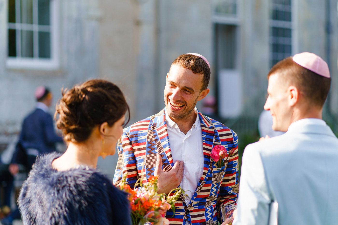Colourful Summer Wedding Guests1