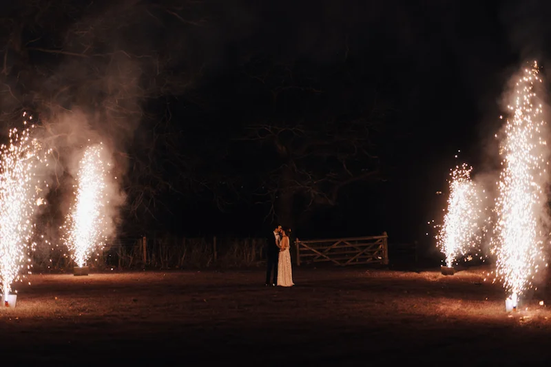 Fireworks Wedding Fair Glocuestershire