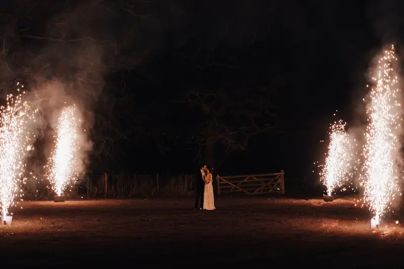 Fireworks Wedding Fair Glocuestershire