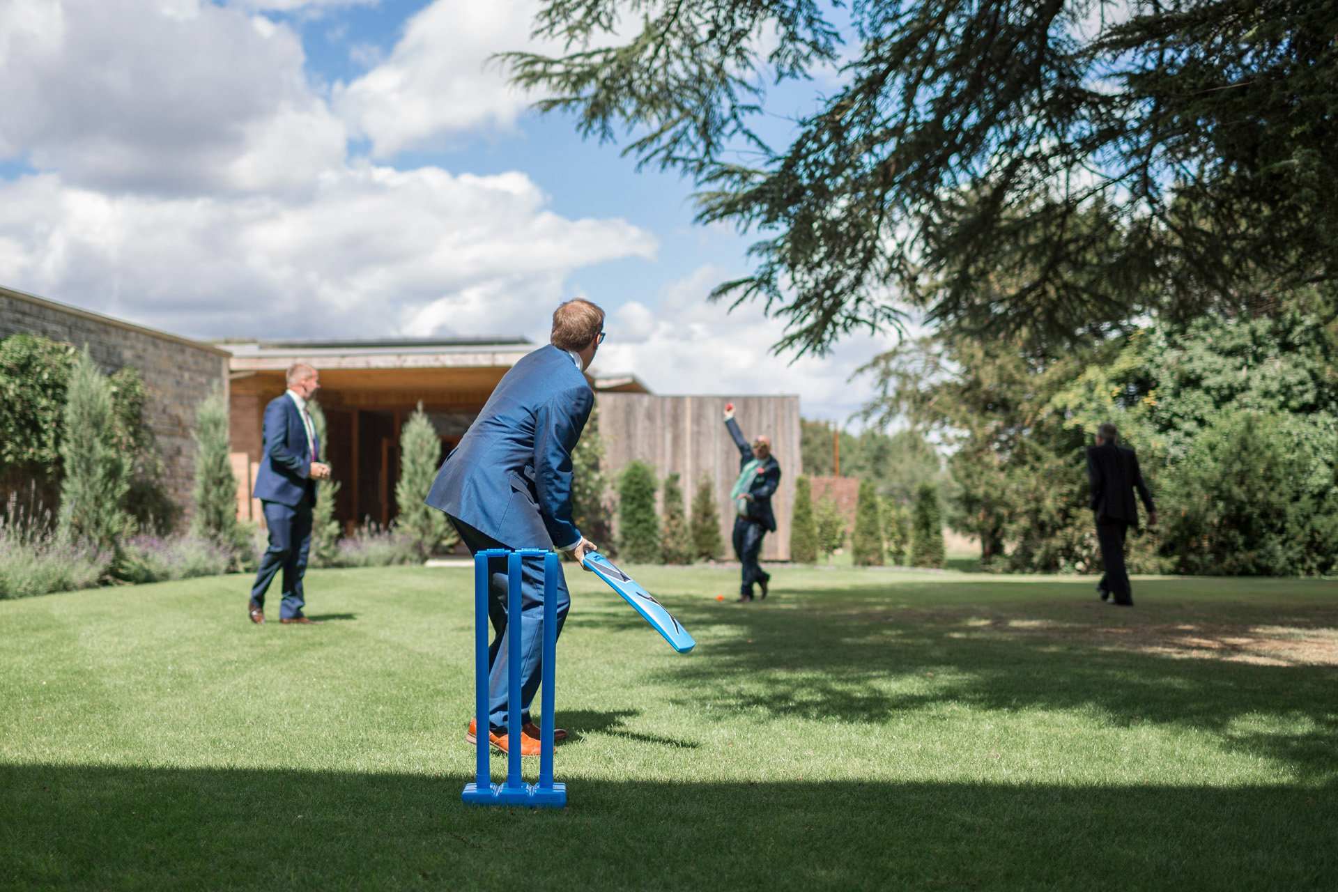 Outdoor Wedding Cricket