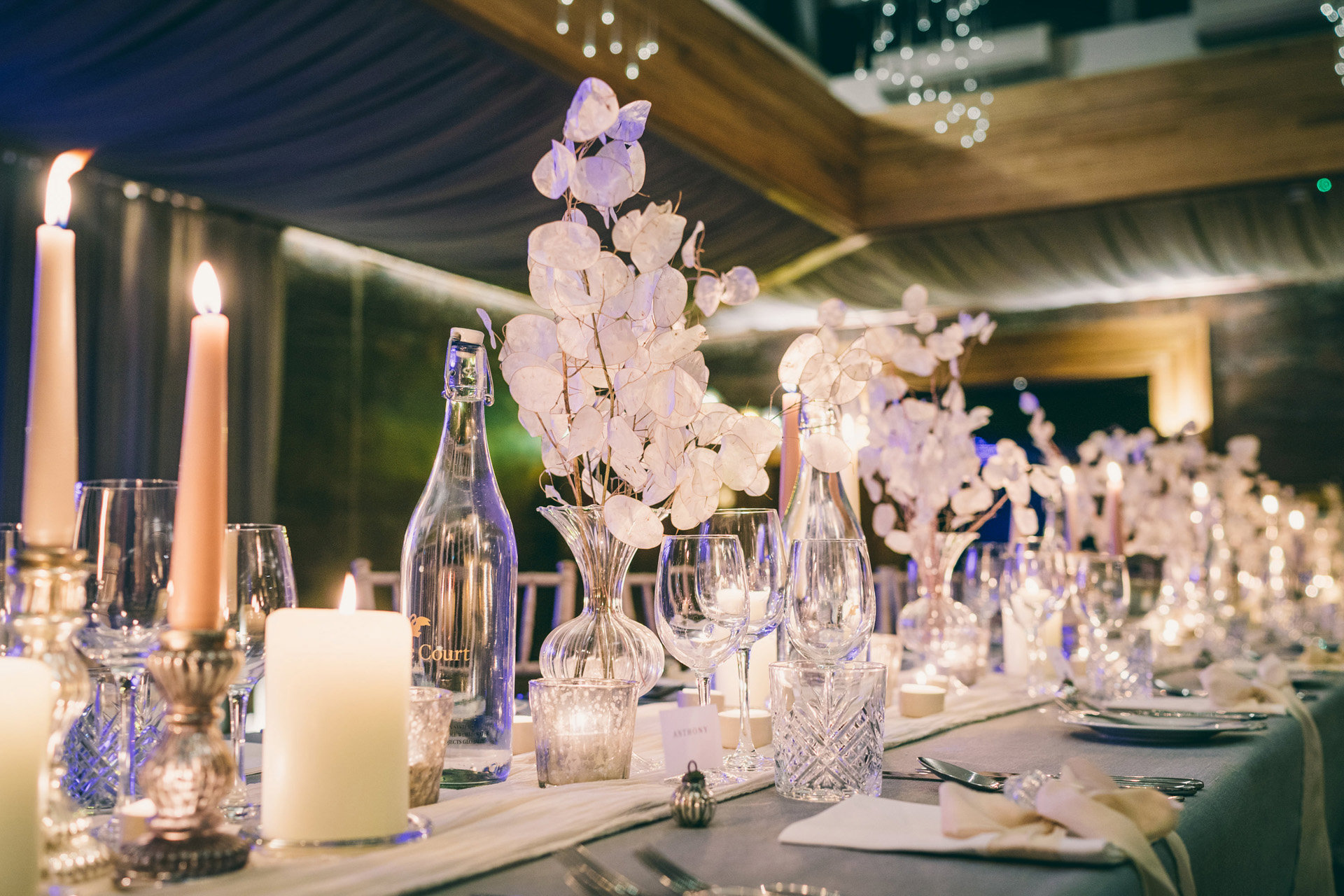 Winter Wonderland Wedding Table