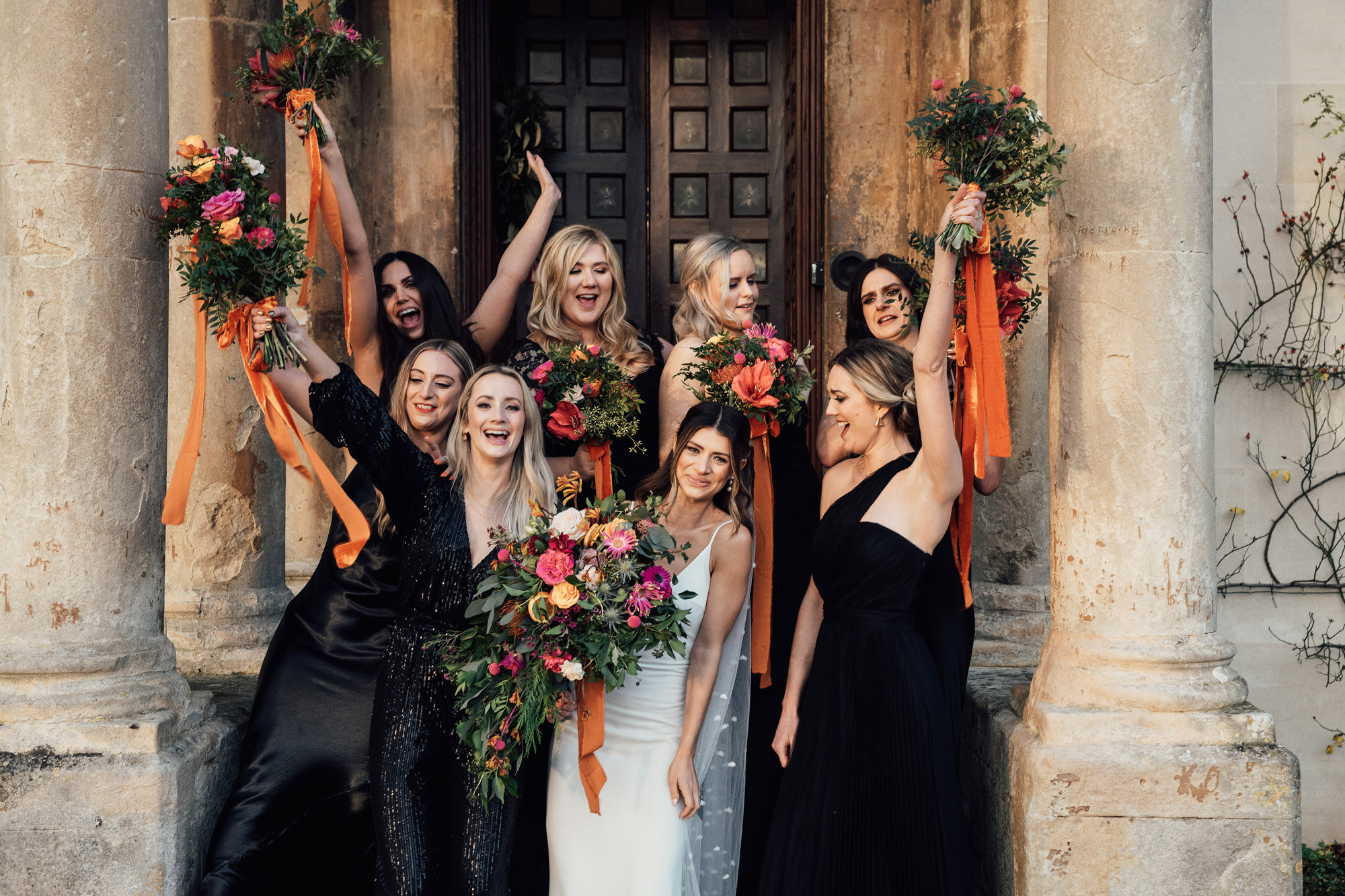 Black Bridesmaids Dresses