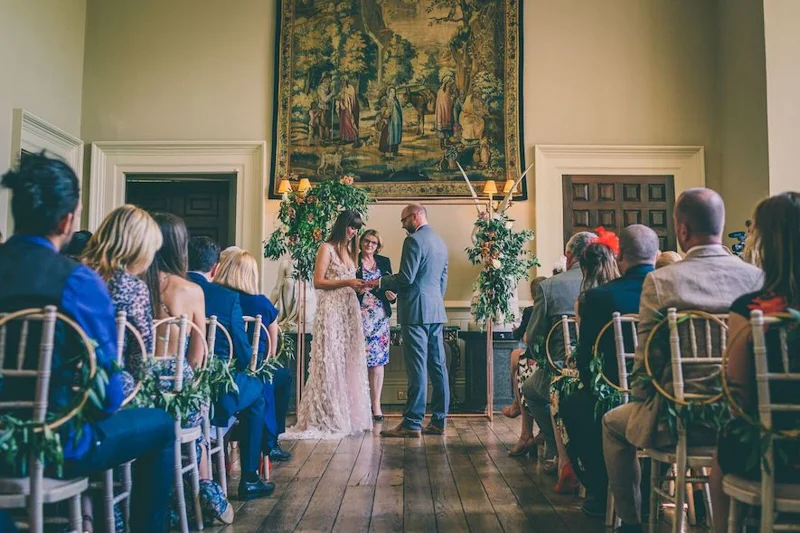 Wedding Ceremony Elmore Court Hall
