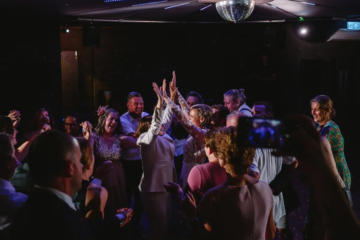 Last dance rather than a first dance for this wonderful lesbian couple