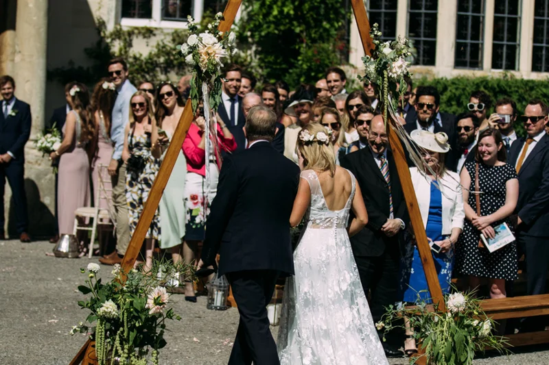 Getting Married Outside