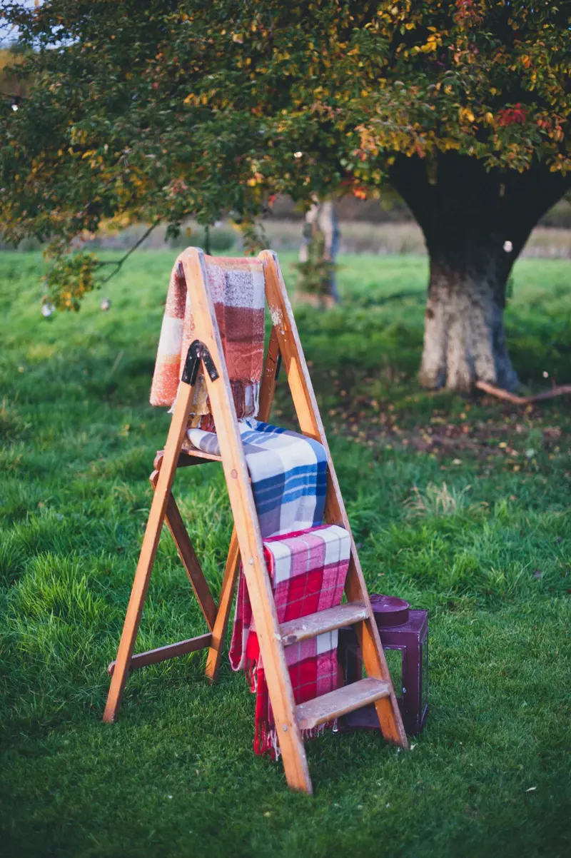 Blankets Winter Wedding Styling