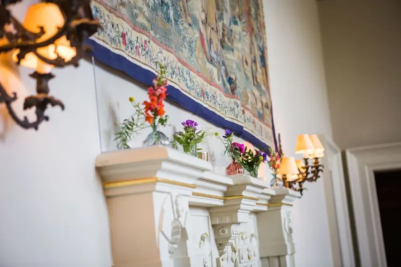 Crismatthews Fireplace Wedding Flowers
