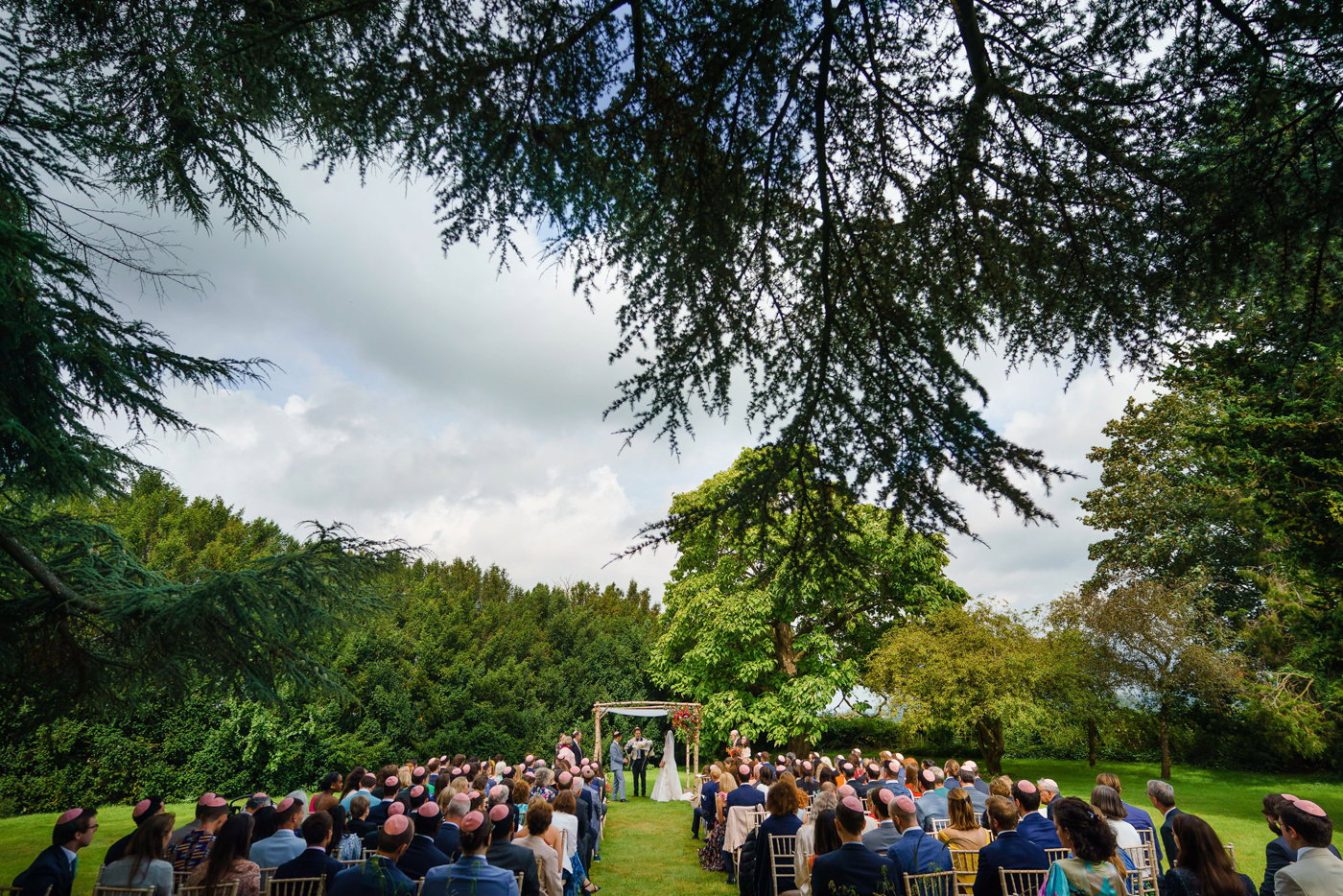 Outdoor Wedding Ceremony Jewish
