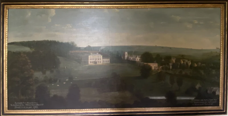 Rendcomb Park Painting Elmore Court
