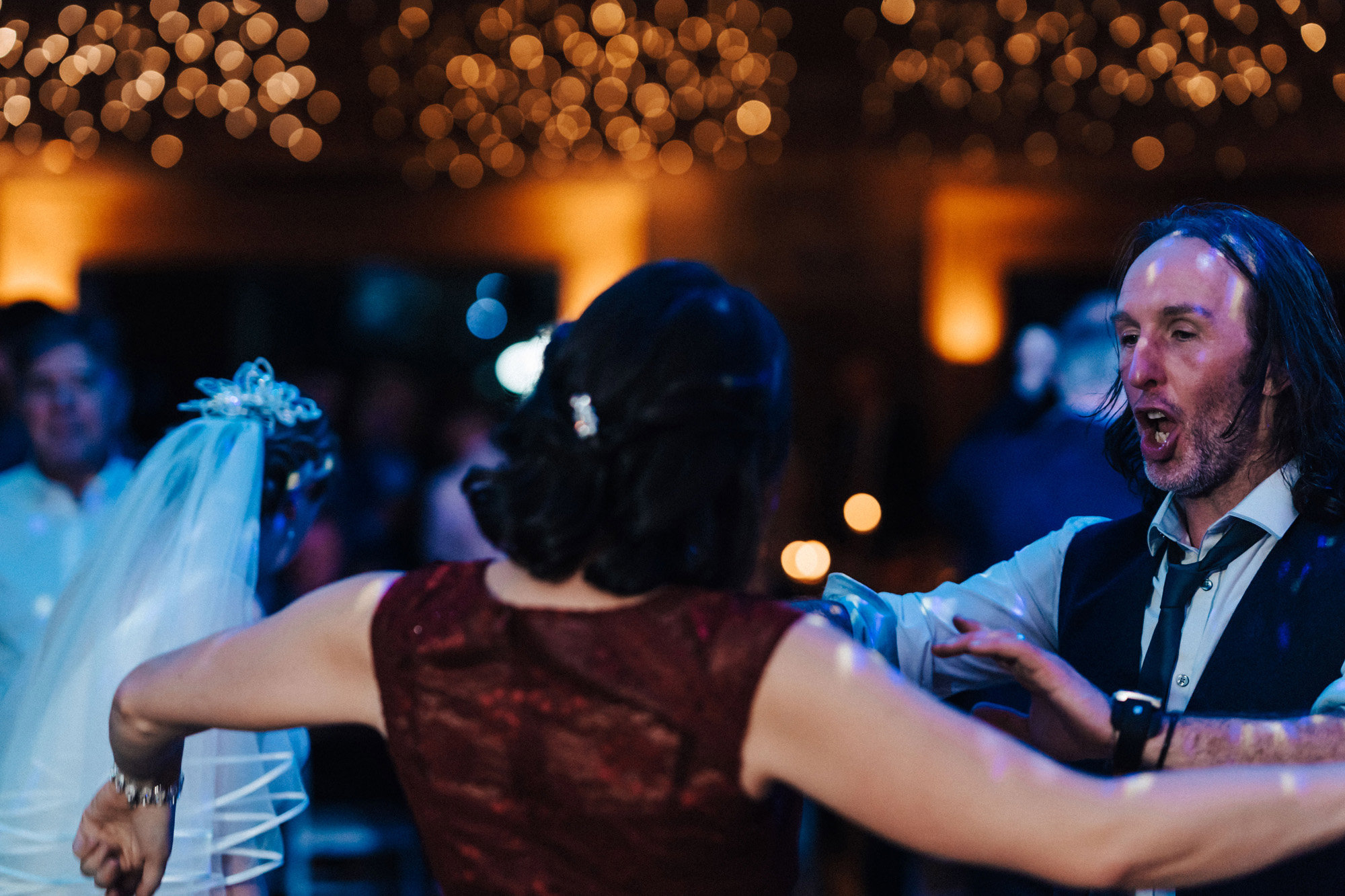 Christmas Wedding dancing
