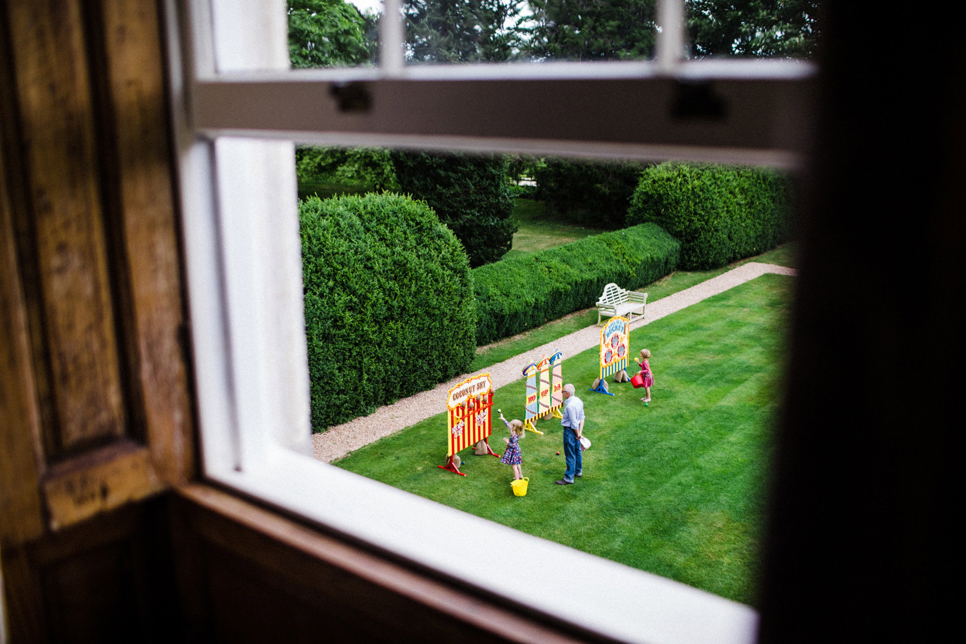 Outdoor Wedding Funfair Games