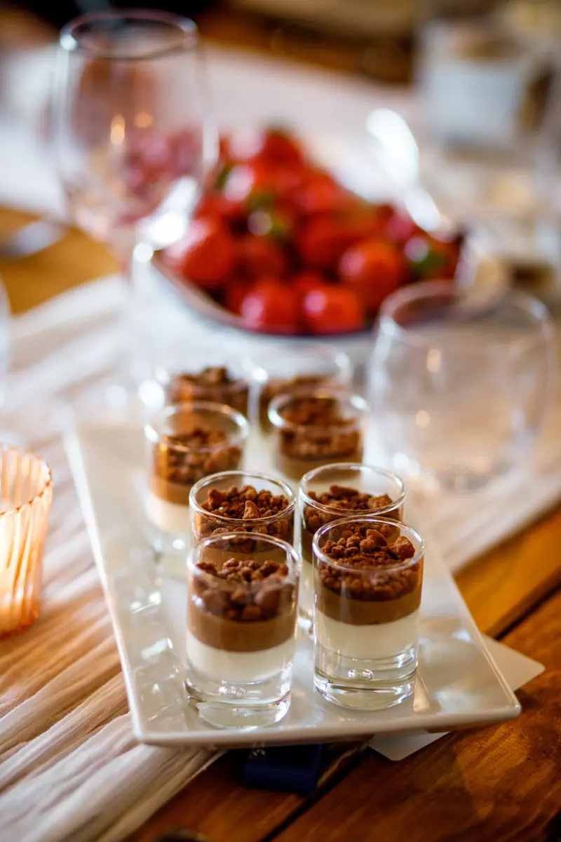 Mini Wedding Desserts
