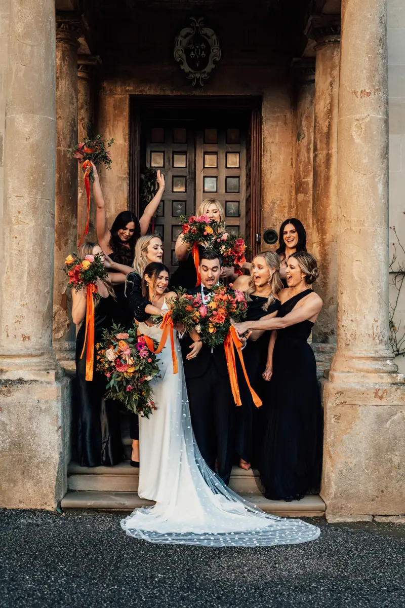Fun Christmas Wedding