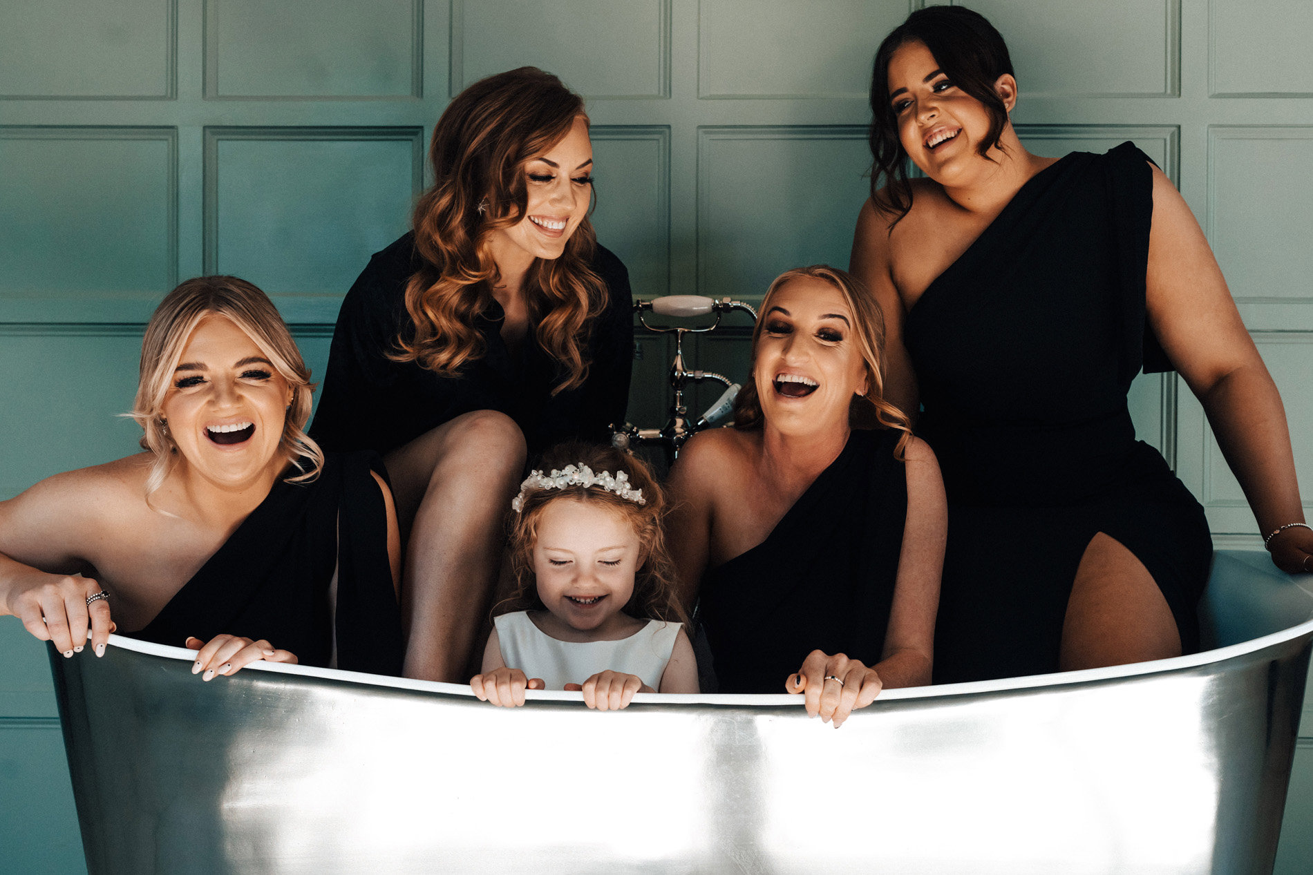 Black Bridesmaids Dresses1