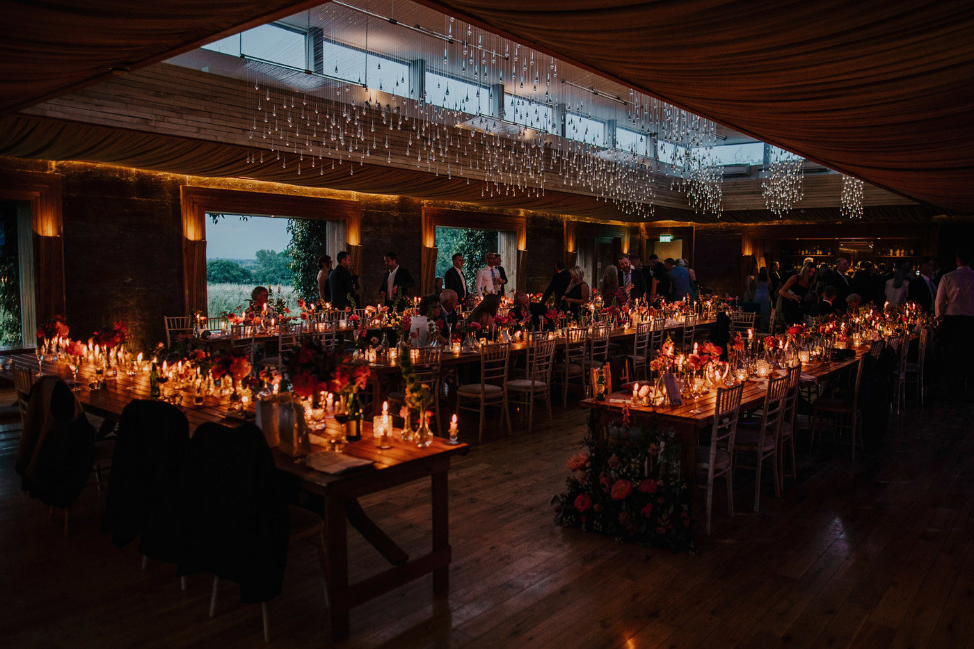 Candlelit Wedding Reception