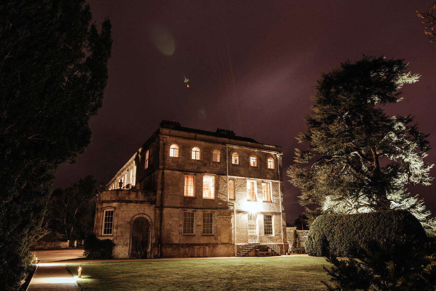 Festival Wedding Venue Night