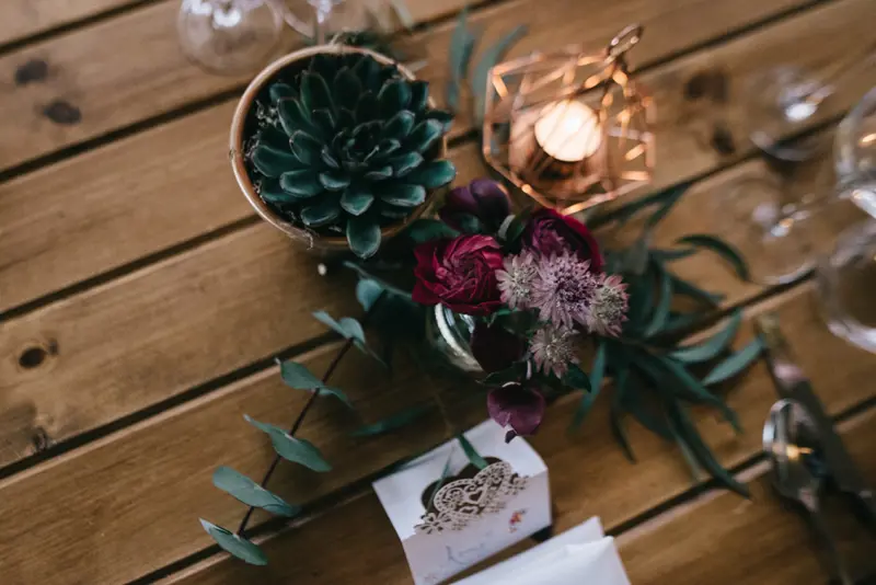Simple Table Flower Ideas