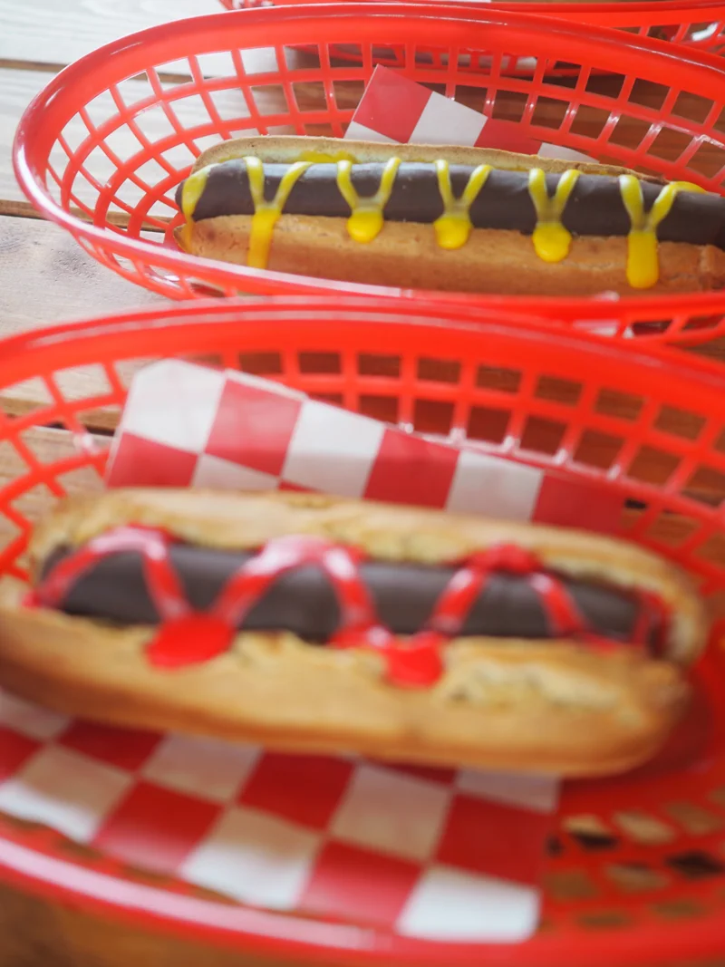 Elmore Hotdog Eclairs