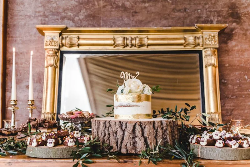 Wedding Cake Dessert Table