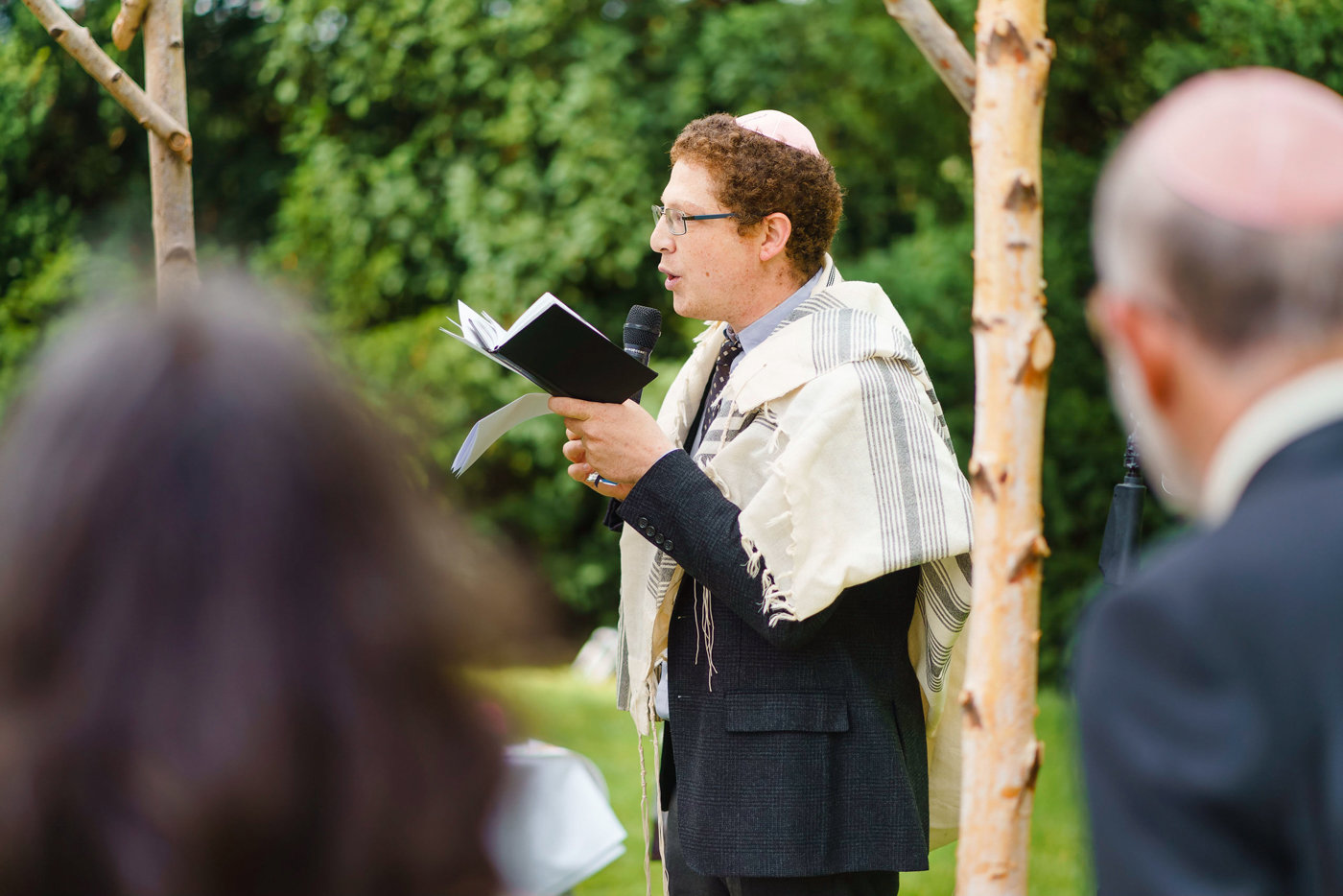 Wedding Reading Jewish Ceremony