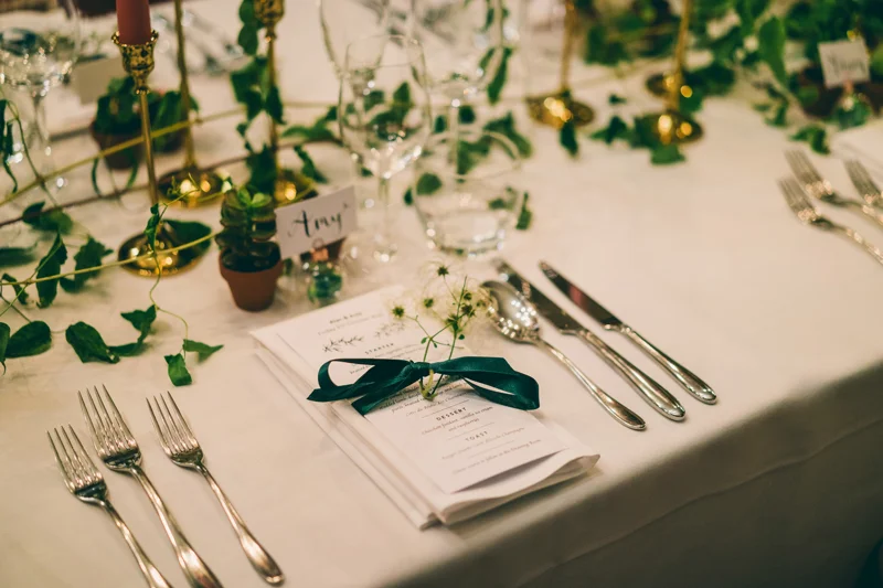 micro wedding styling