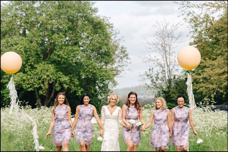 Summer Wedding Bridesmaids