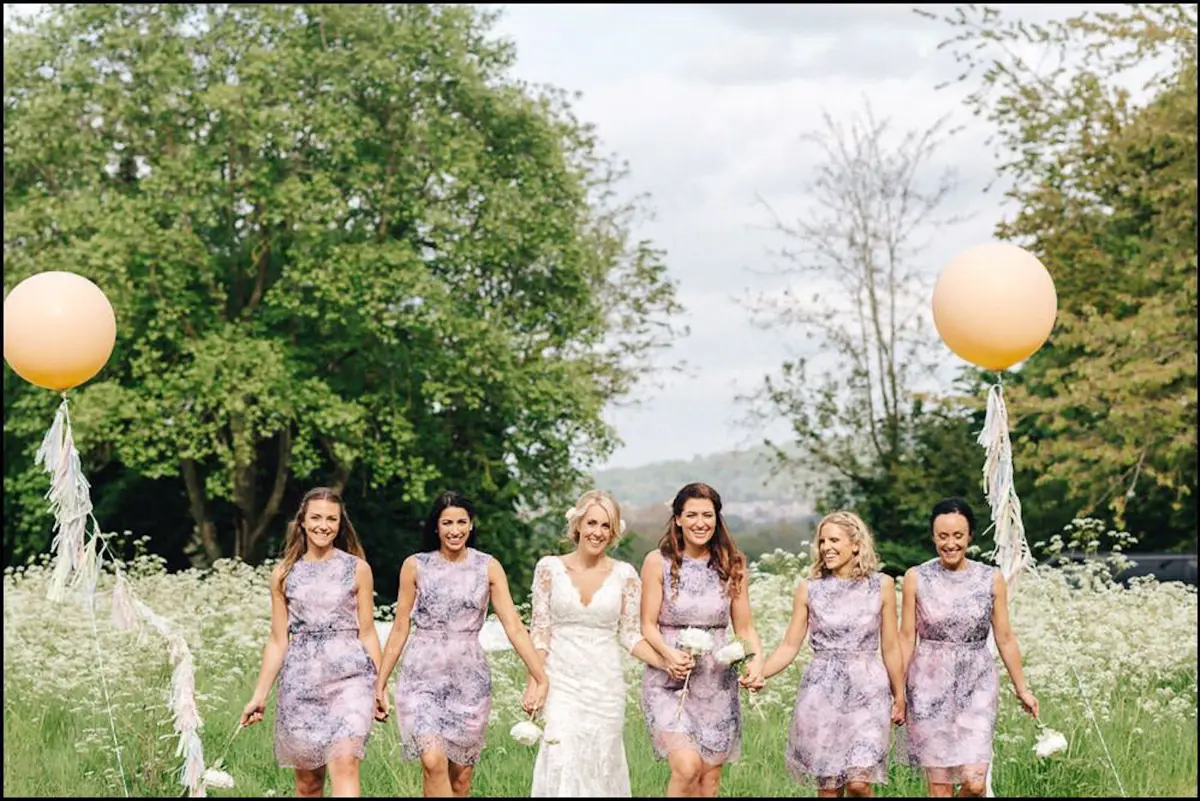 Summer Wedding Bridesmaids