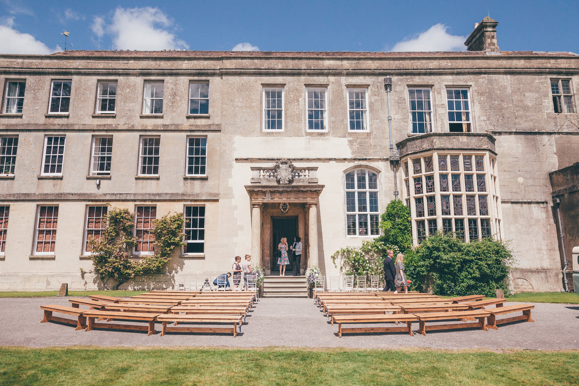 Outdoor Wedding Ceremony House