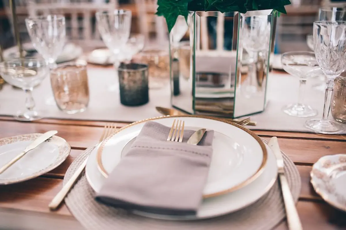 Laura Wedding Crockery Hire Gloucestershire