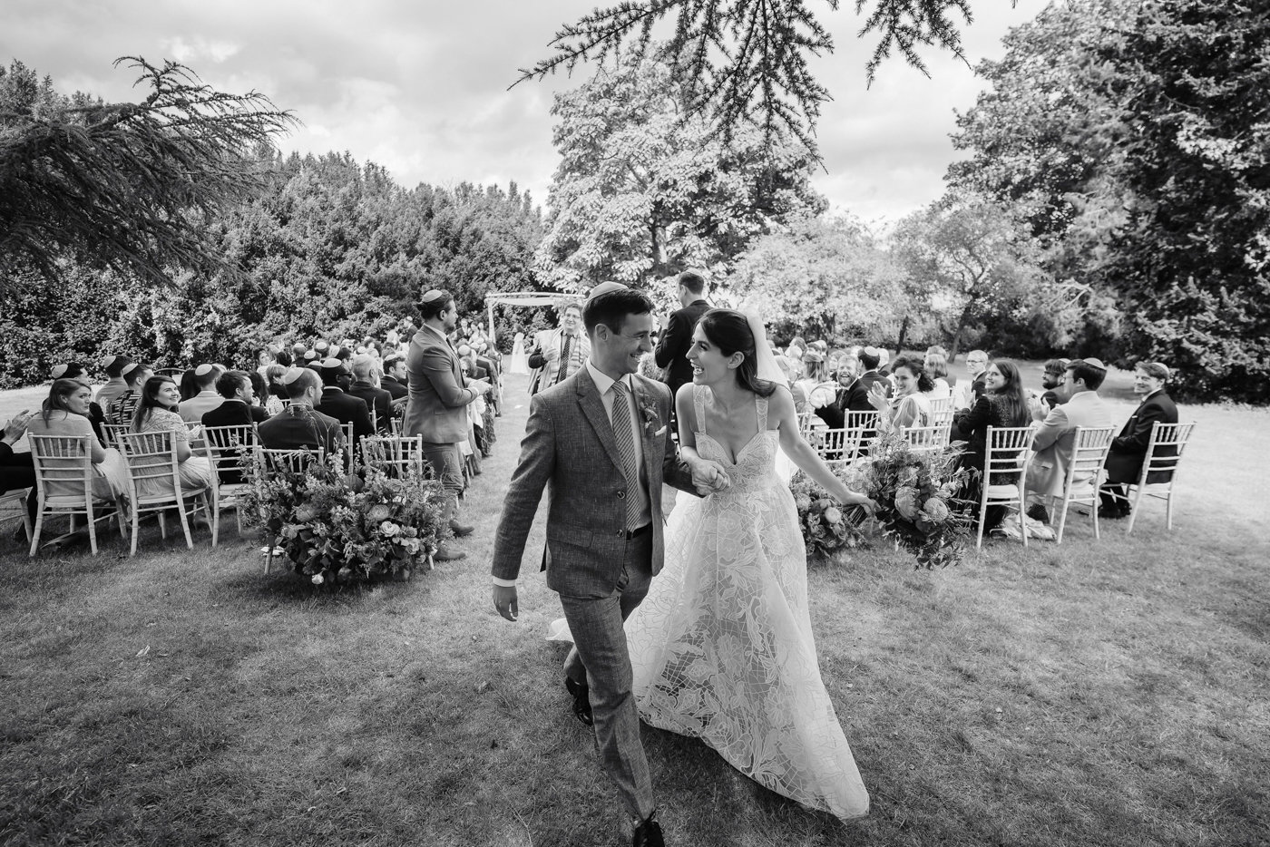 Just Married Outdoors