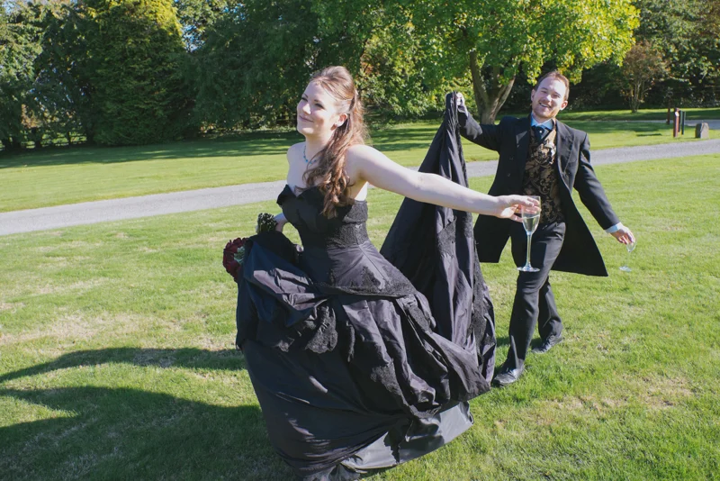 Black Wedding Dress