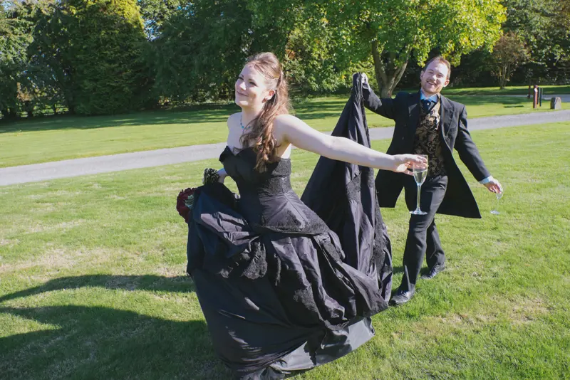Black Wedding Dress