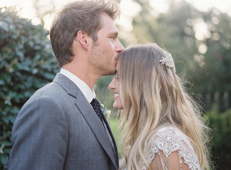 Real Wedding Hair Down