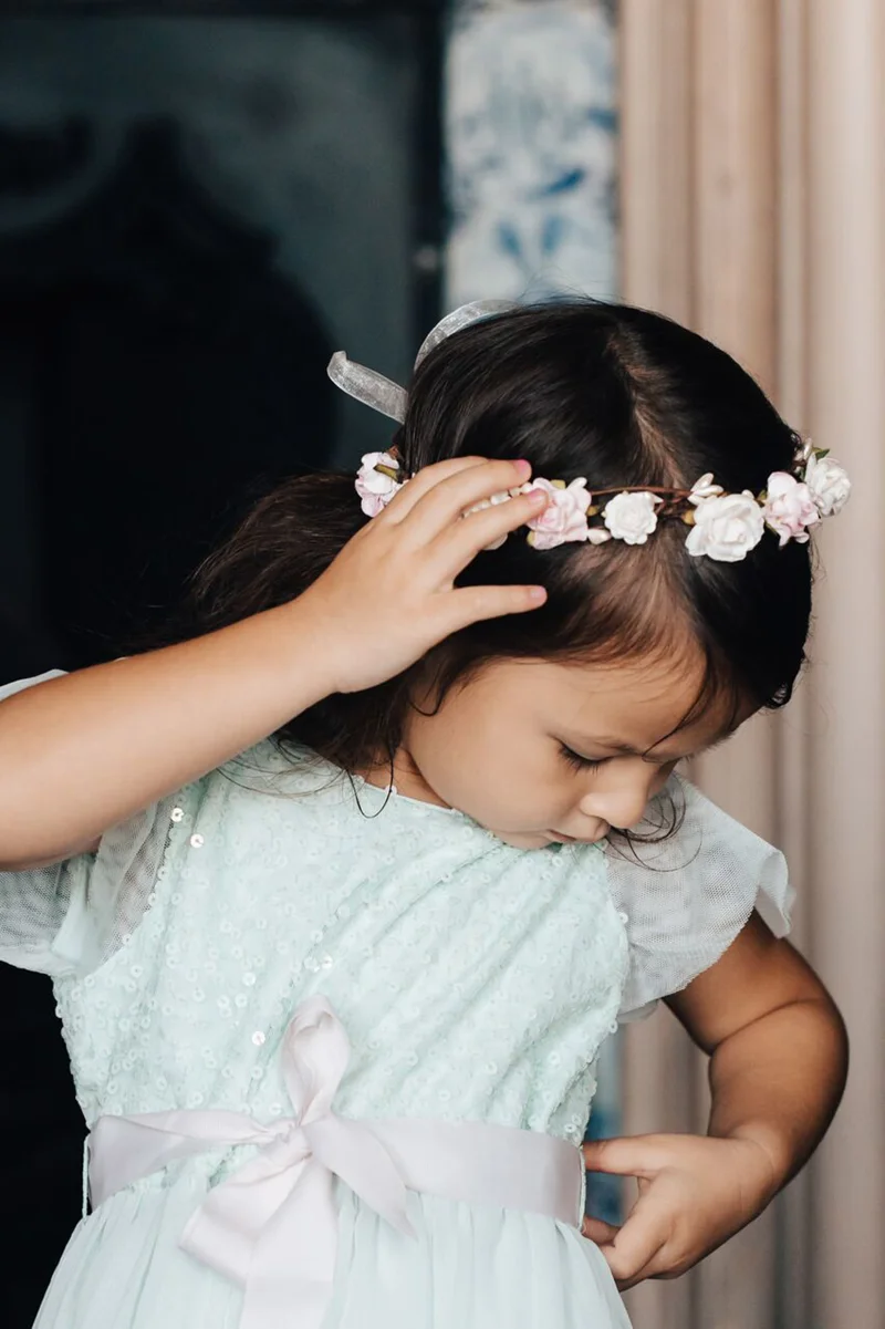 Sequin Flowergirl James Fear