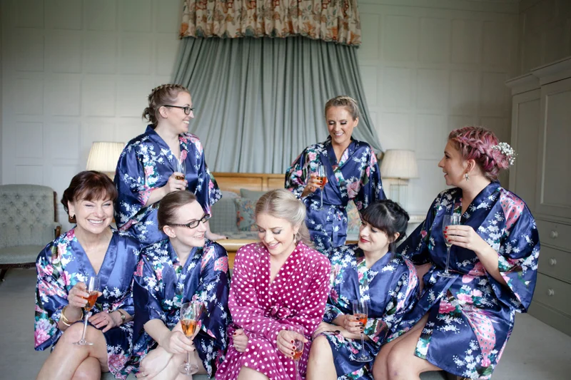 Matching Dressing Gowns Wedding2024