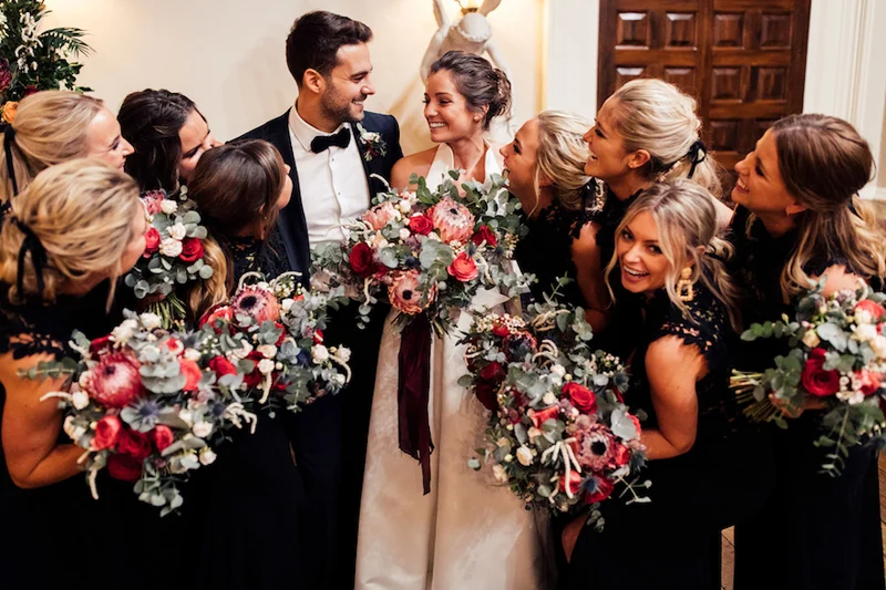 Bridesmaids Real Wedding Elmore