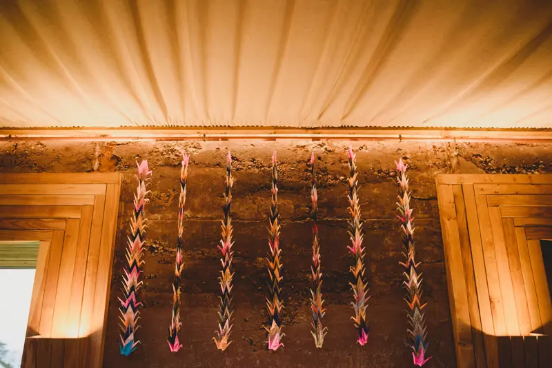 Wedding Origami Decor